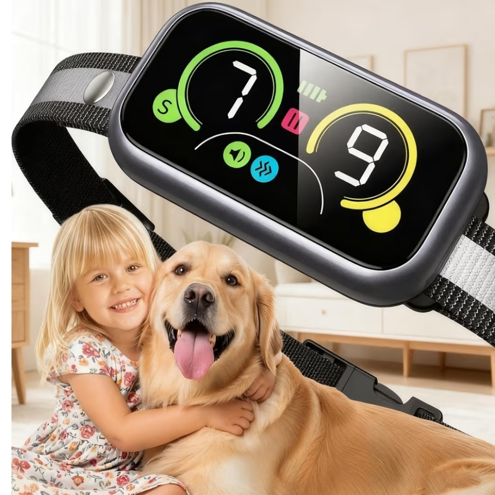 Dog Bark Collar Pro, Instant Bark Solution, Smart Anti Barking Device